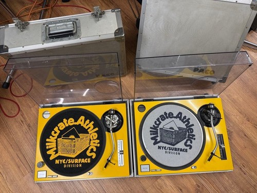 Turntable pair yellow - pair,