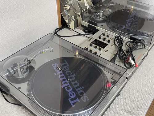 Technics 1200mk5 silver - technics,